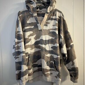 Aerie camo hoodie